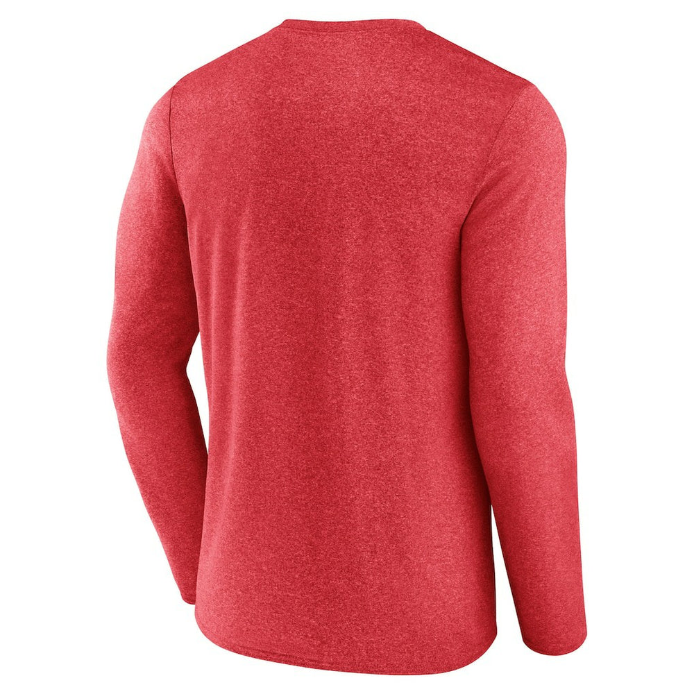 Fanatics Atlanta Hawks Three-Point Play T-Shirt Heather Red
