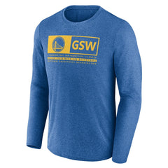 Fanatics Golden State Warriors Three-Point Play T-Shirt Heather Royal