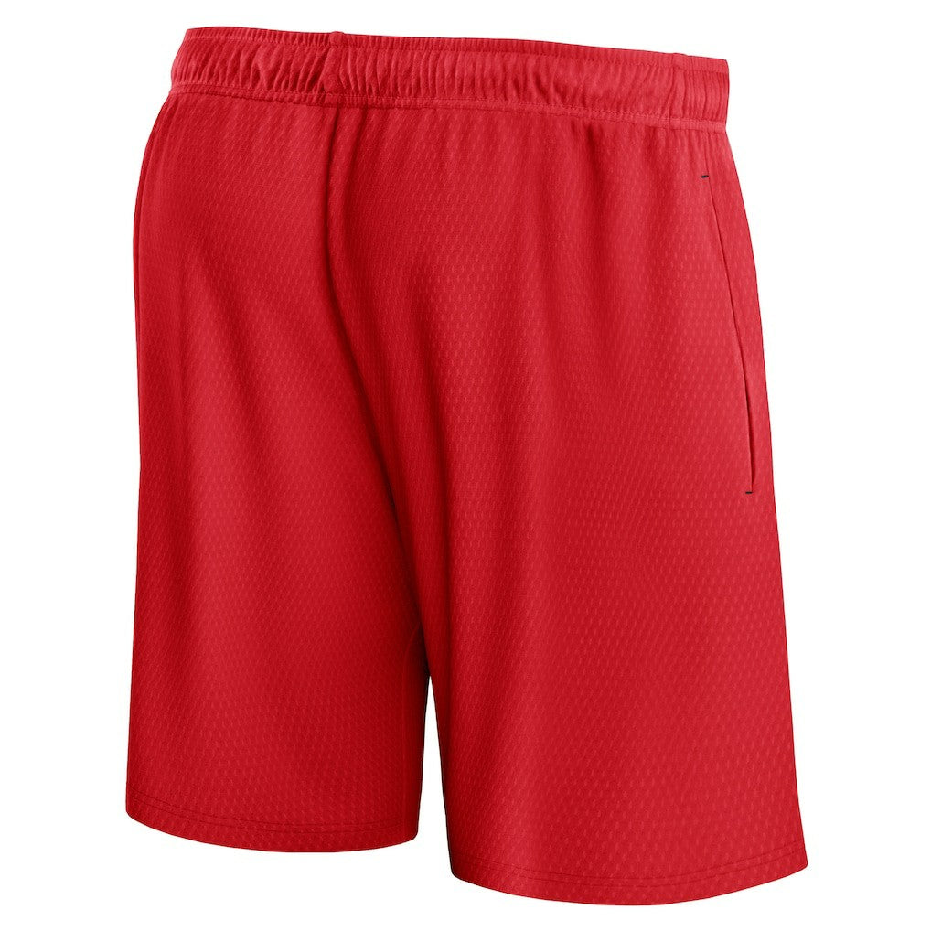 Fanatics Chicago Bulls Post Up Mesh Shorts Red
