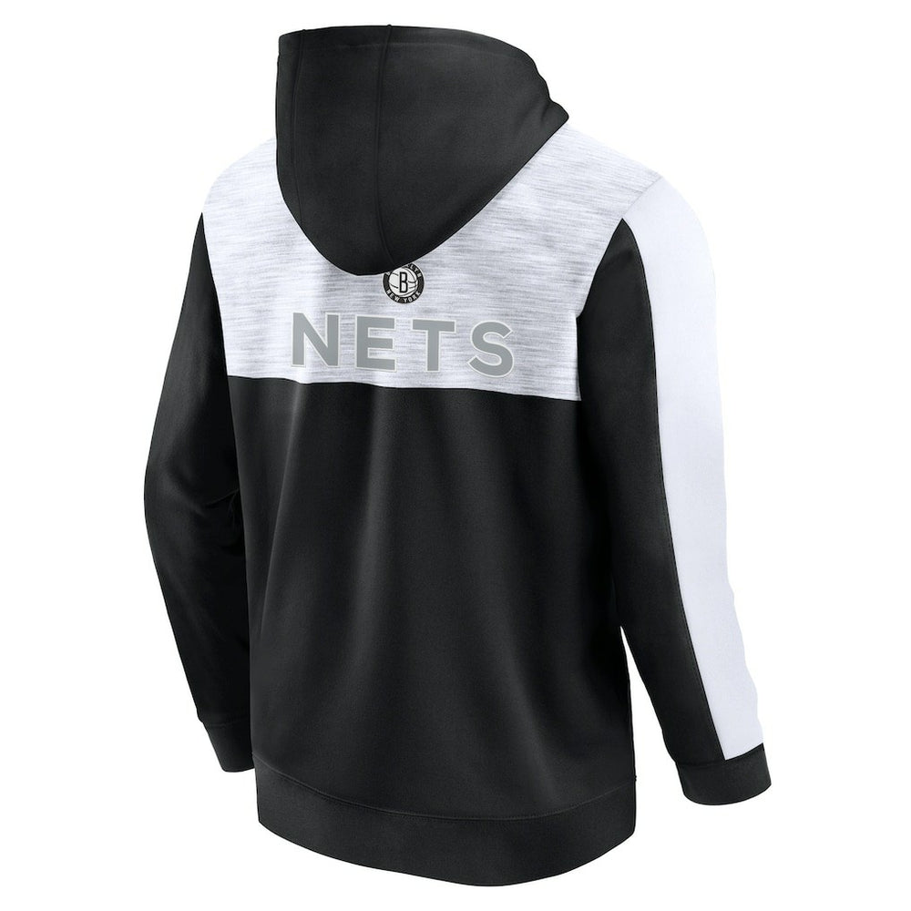 Fanatics Brooklyn Nets Rainbow Shot Full-Zip Hoodie Black