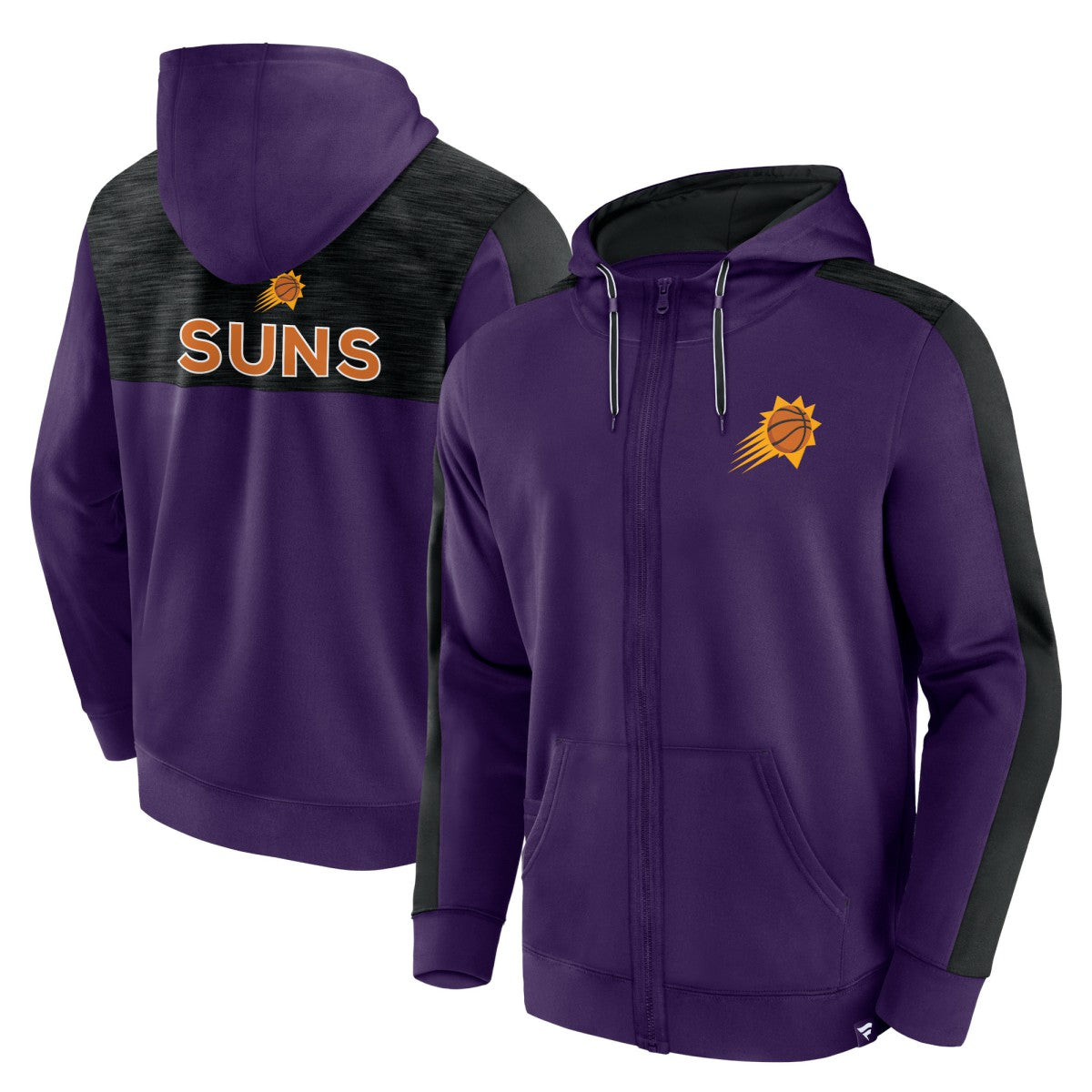 Fanatics Phoenix Suns Rainbow Shot Full-Zip Hoodie Purple