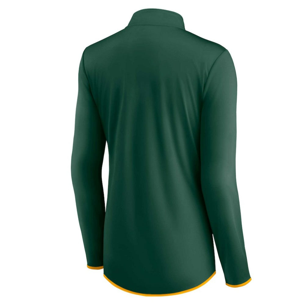 Athletics Fanatics Women's Corner Quarter-Zip Top Near Me