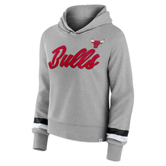 Fanatics Chicago Bulls Women's Halftime Pullover Hoodie Heather Gray