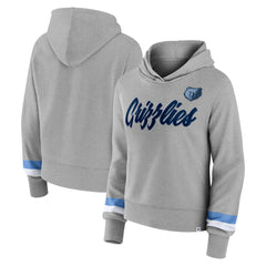 Fanatics Memphis Grizzlies Women's Halftime Pullover Hoodie Heather Gray