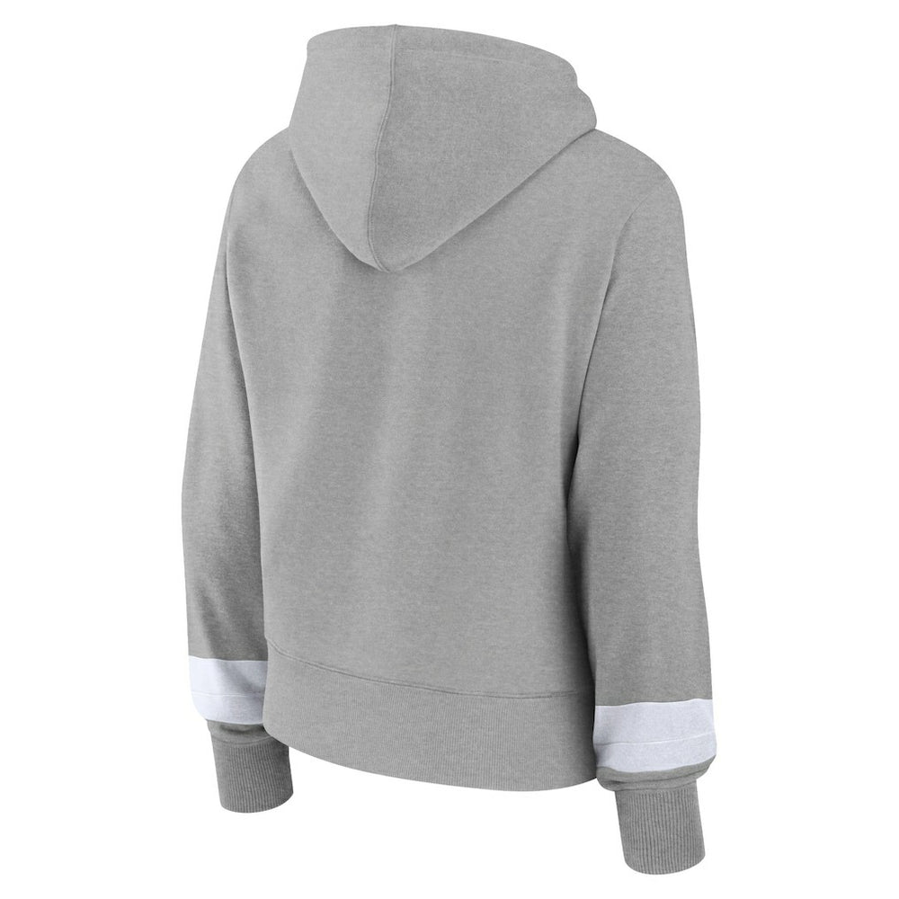 Fanatics Brooklyn Nets Women's Halftime Pullover Hoodie Heather Gray