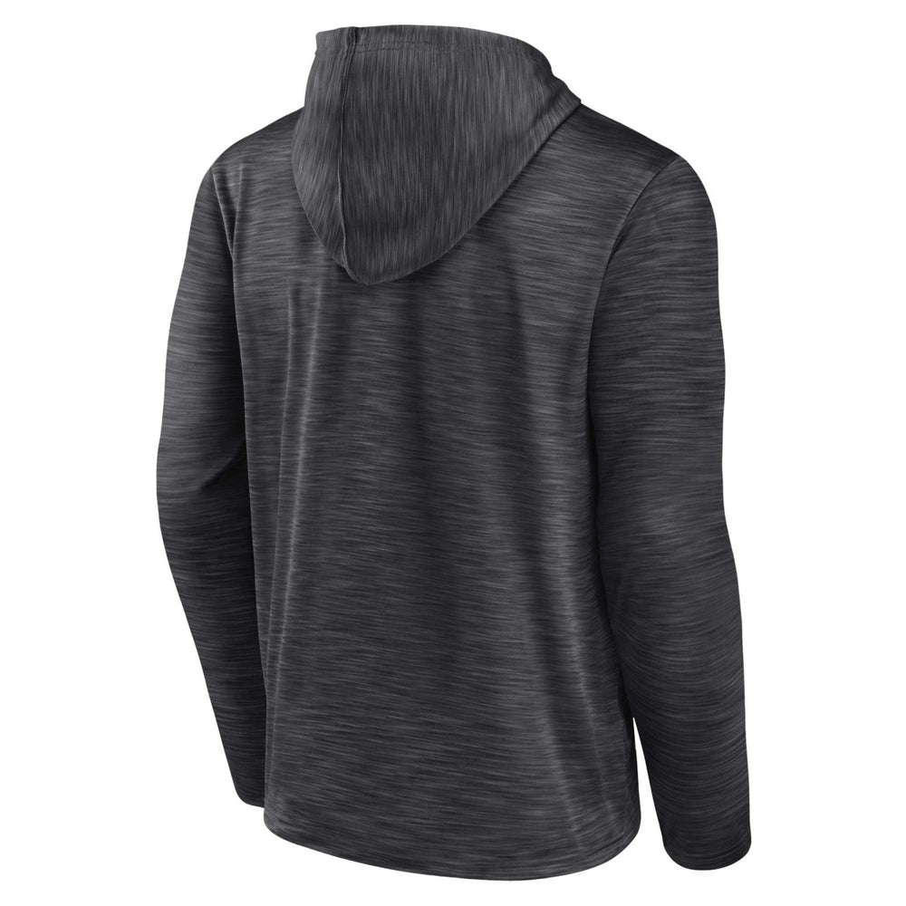 Fanatics Utah Jazz Fast Break Pullover Hoodie Heather Charcoal