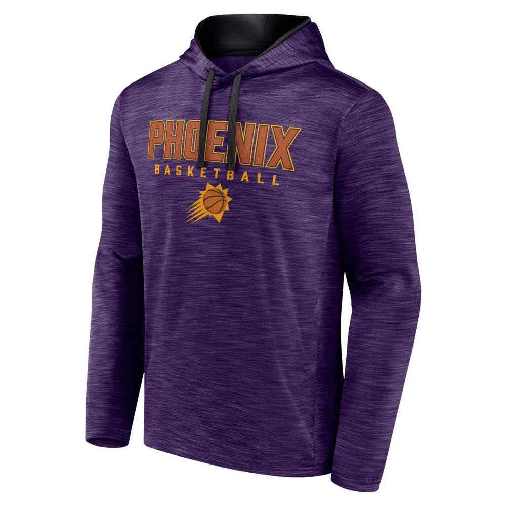 Fanatics Phoenix Suns Fast Break Pullover Hoodie Heather Purple