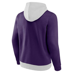 Fanatics Phoenix Suns Arctic Colorblock Pullover Hoodie Gray/Purple