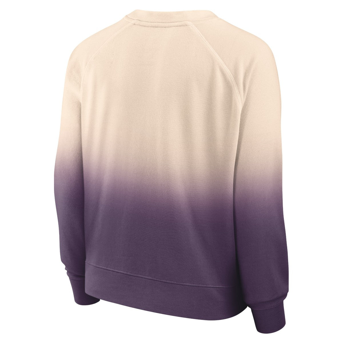Fanatics Los Angeles Lakers Women's Lounge Arch Raglan Pullover Sweatshirt Tan/Purple