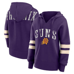 Fanatics Phoenix Suns Women's Bold Move Dolman V-Neck High Hip Hoodie Purple