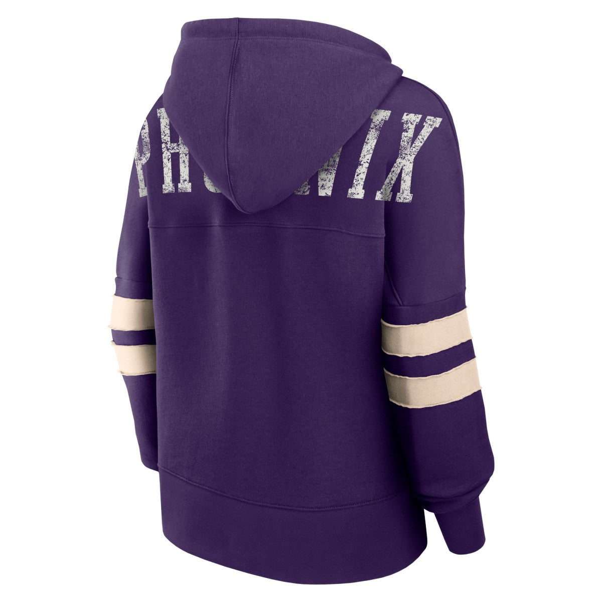 Fanatics Phoenix Suns Women's Bold Move Dolman V-Neck High Hip Hoodie Purple