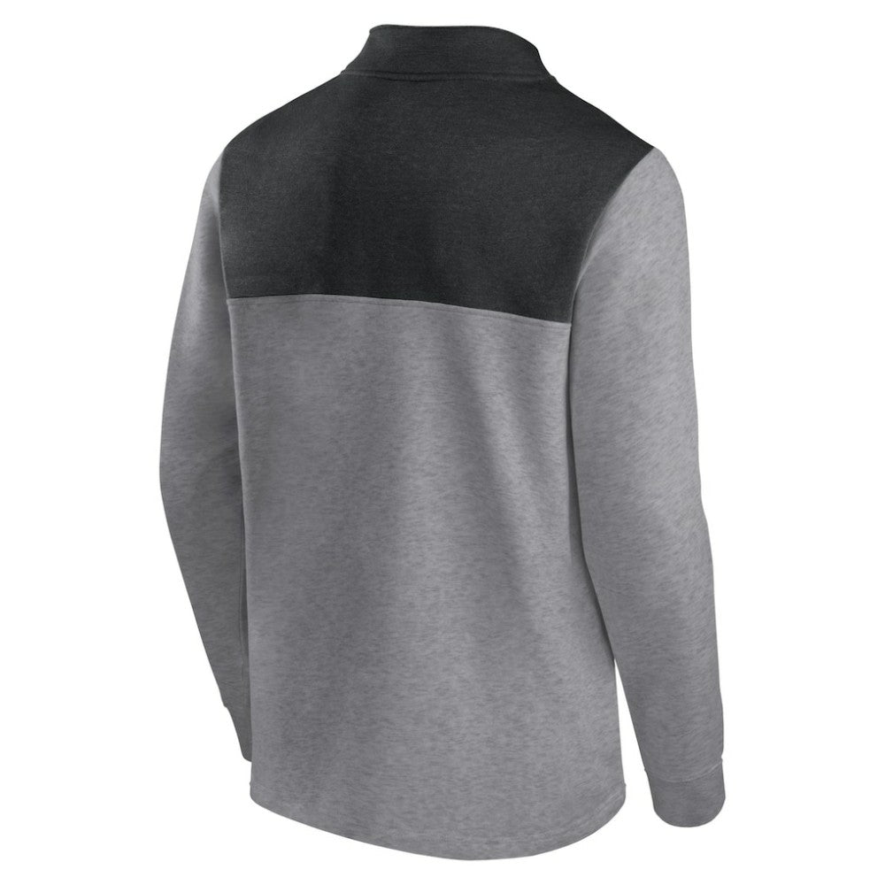 Vegas Golden Knights Fanatics Launch It Quarter-Zip Jacket - Heather Gray | Fanatics Clearance