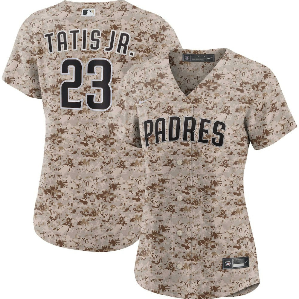 Fernando Tatis Jr. San Diego Padres Nike Women's USMC Alternate Replica Player Jersey for sale