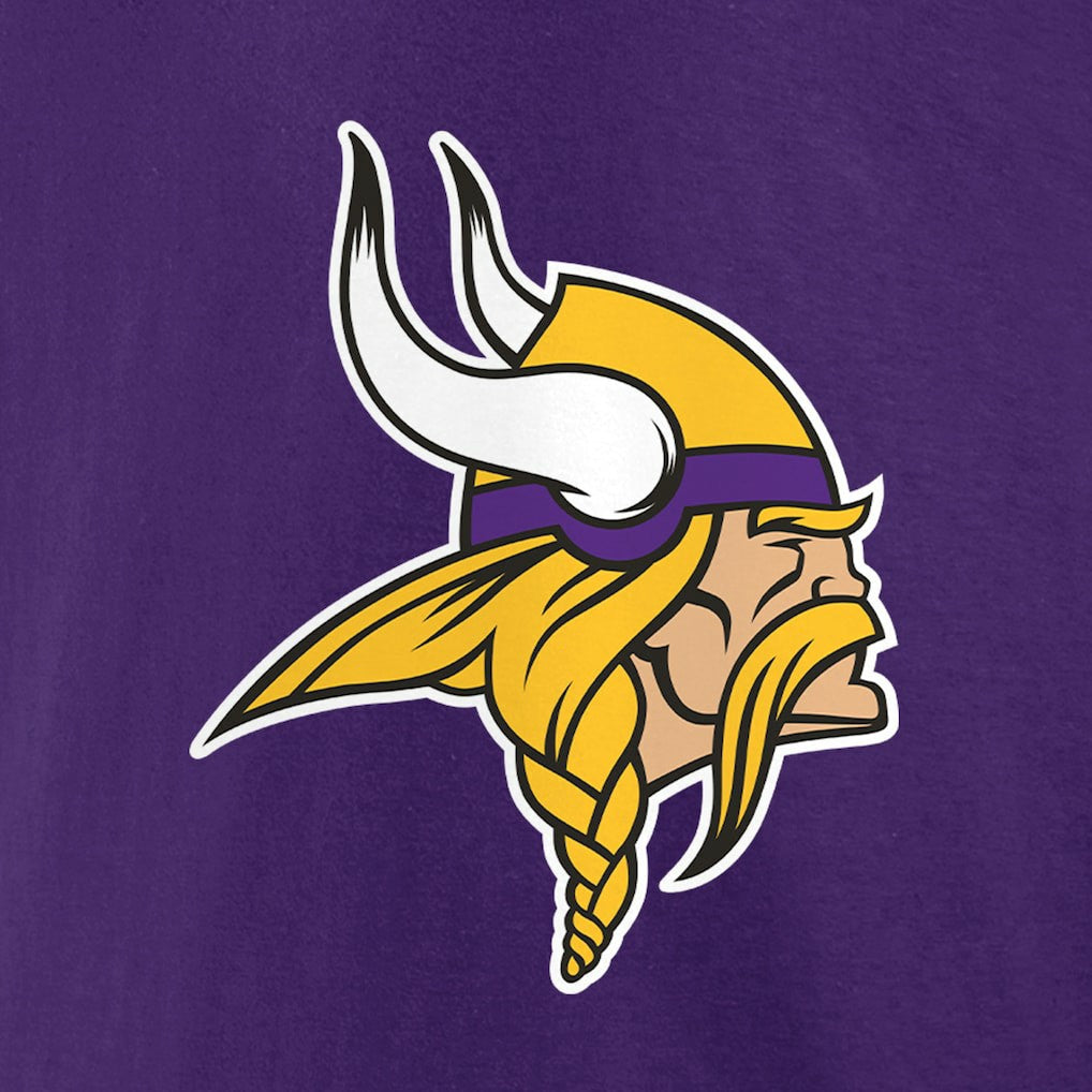 T.J. Hockenson Minnesota Vikings Icon Player Name & Number T-Shirt - Purple - NFL