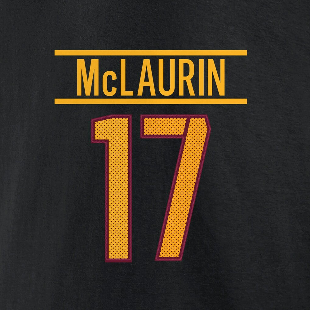 Terry McLaurin Washington Commanders Icon Player Name & Number T-Shirt - Black - NFL