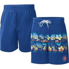 Chicago Cubs G-III Sports by Carl Banks Breeze Volley Swim Shorts for sale