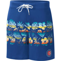 Chicago Cubs G-III Sports by Carl Banks Breeze Volley Swim Shorts for sale