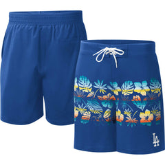 Los Angeles Dodgers G-III Sports by Carl Banks Breeze Volley Swim Shorts Online