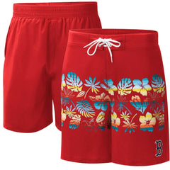 Boston Red Sox G-III Sports by Carl Banks Breeze Volley Swim Shorts for sale