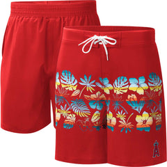 Los Angeles Angels G-III Sports by Carl Banks Breeze Volley Swim Shorts Online