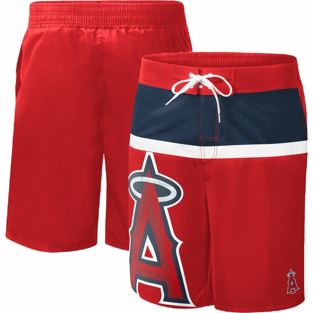 Los Angeles Angels G-III Sports by Carl Banks Sea Wind Swim Shorts Discount