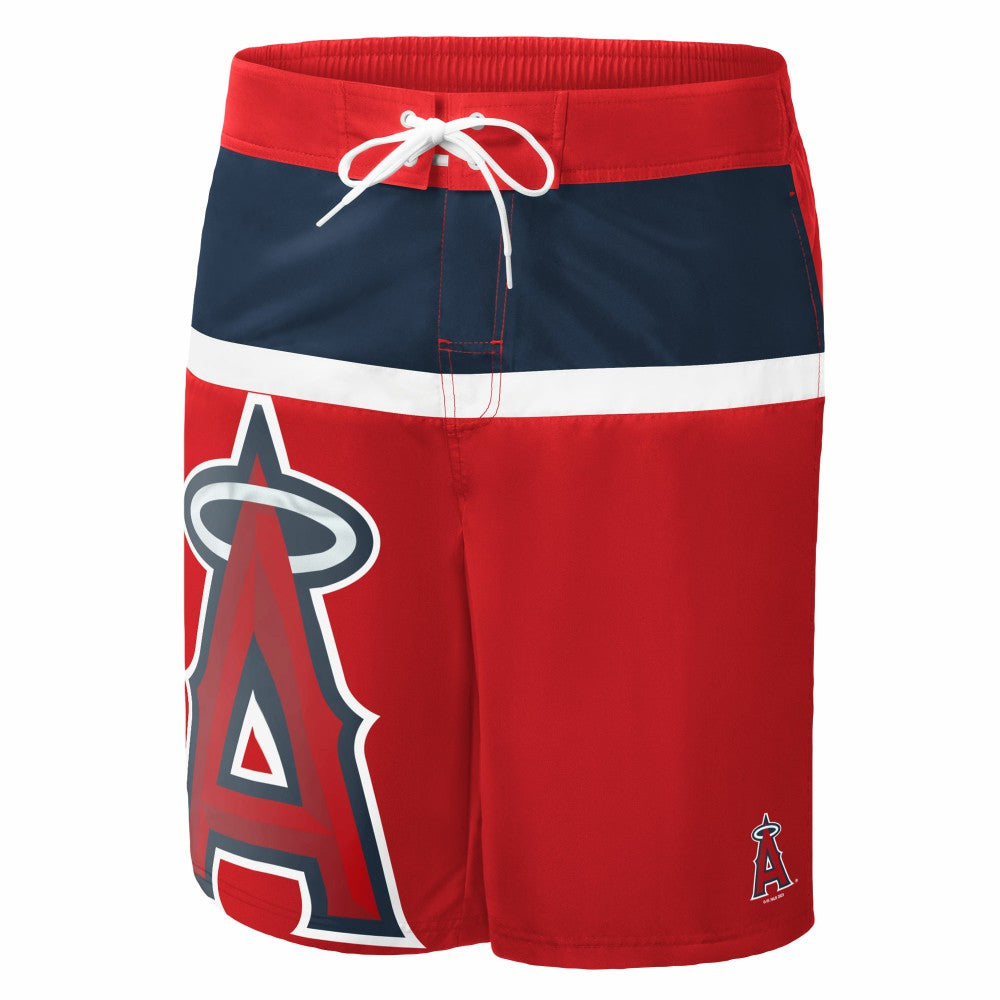 Los Angeles Angels G-III Sports by Carl Banks Sea Wind Swim Shorts Discount
