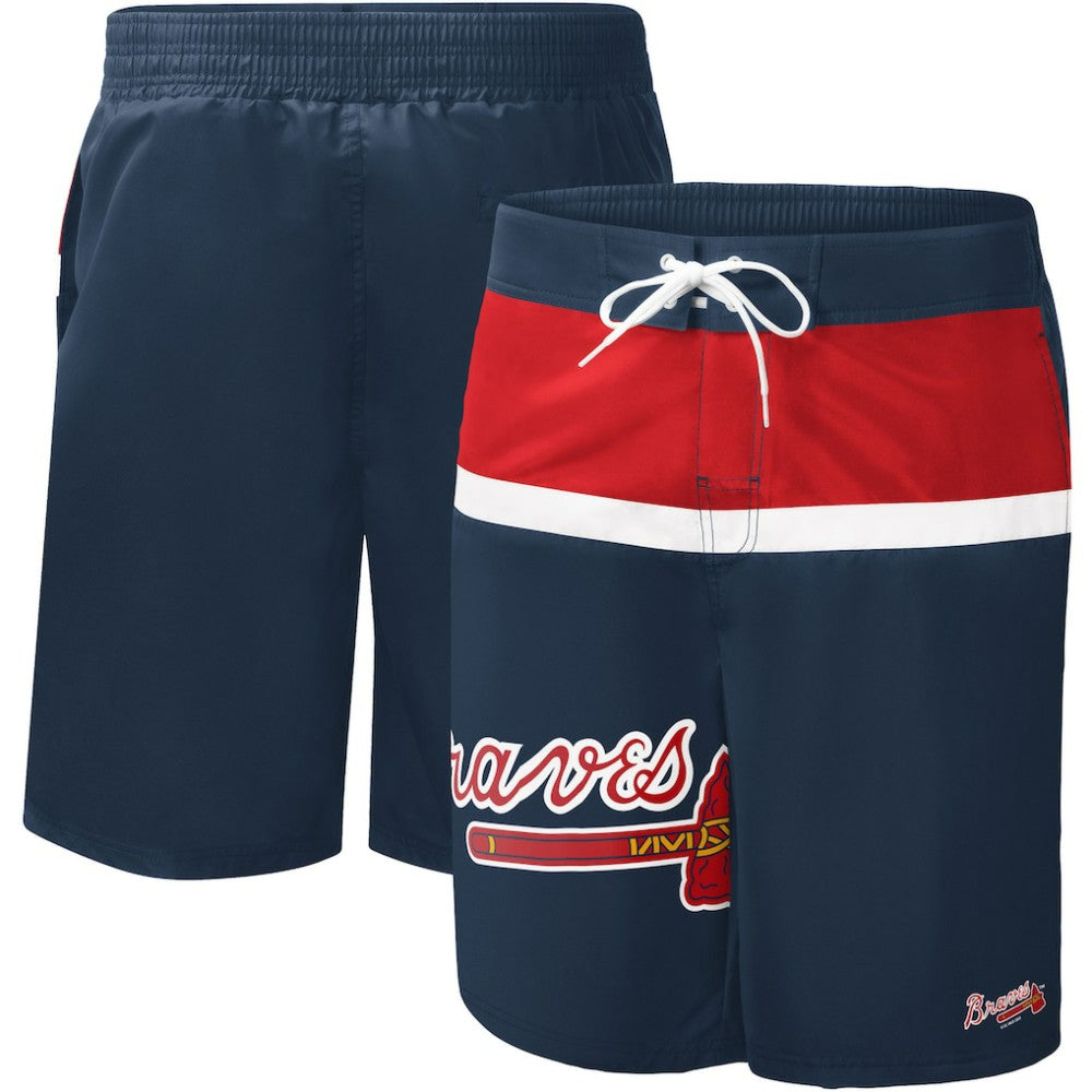 Atlanta Braves G-III Sports by Carl Banks Sea Wind Swim Shorts Outlet