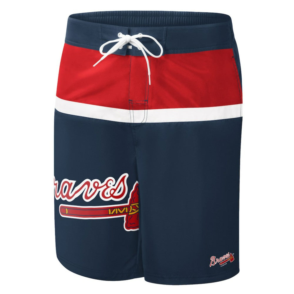 Atlanta Braves G-III Sports by Carl Banks Sea Wind Swim Shorts Outlet