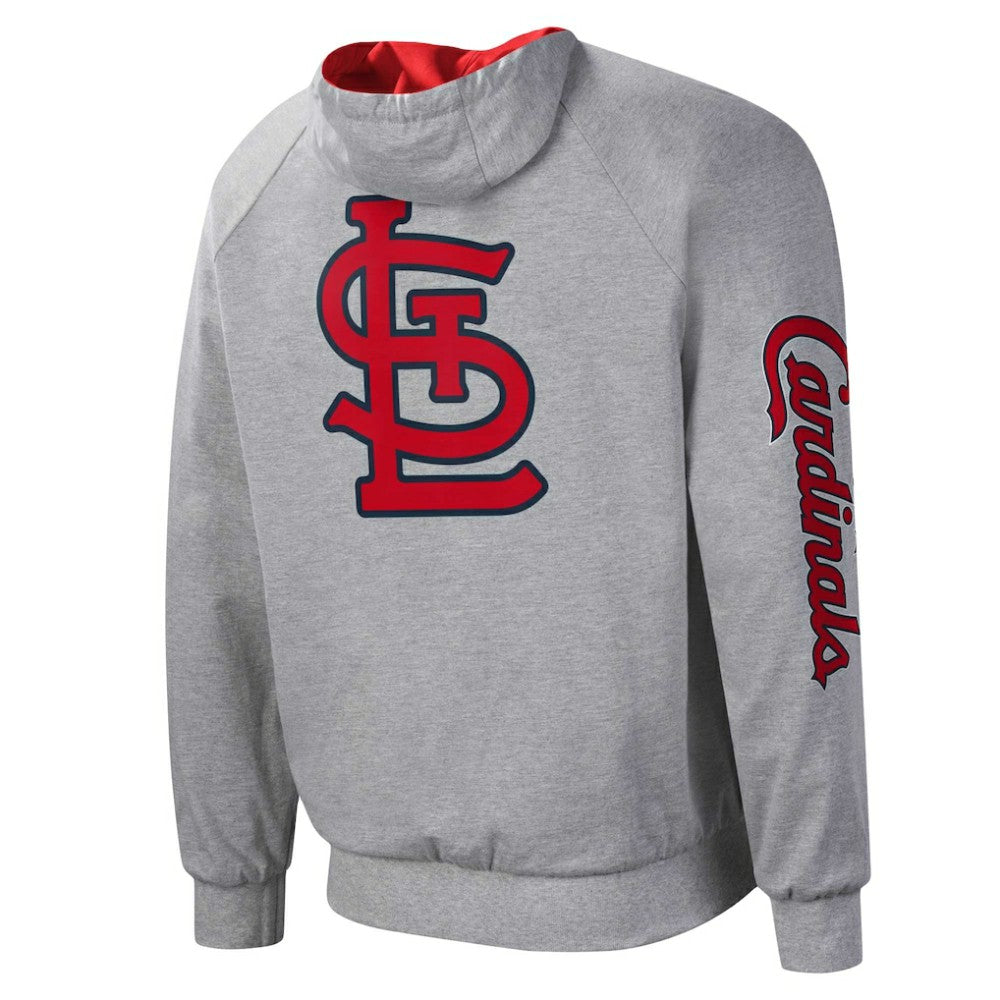 St. Louis Cardinals G-III Sports by Carl Banks Southpaw Reversible Raglan Hoodie Full-Zip Jacket Outlet