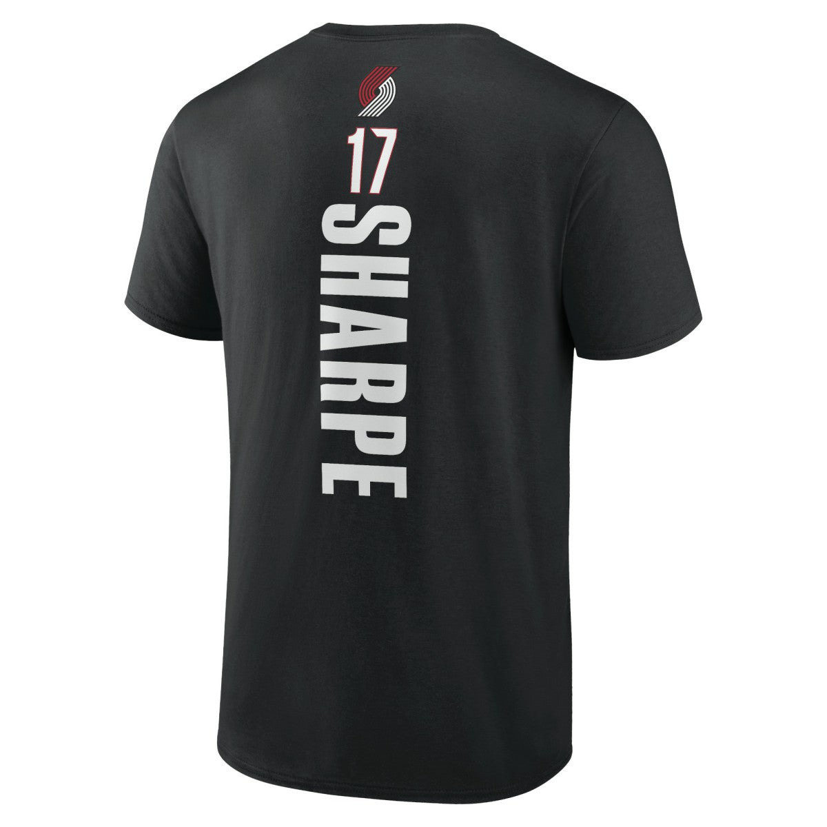 Shaedon Sharpe Portland Trail Blazers Playmaker Team Name & Number T-Shirt Black