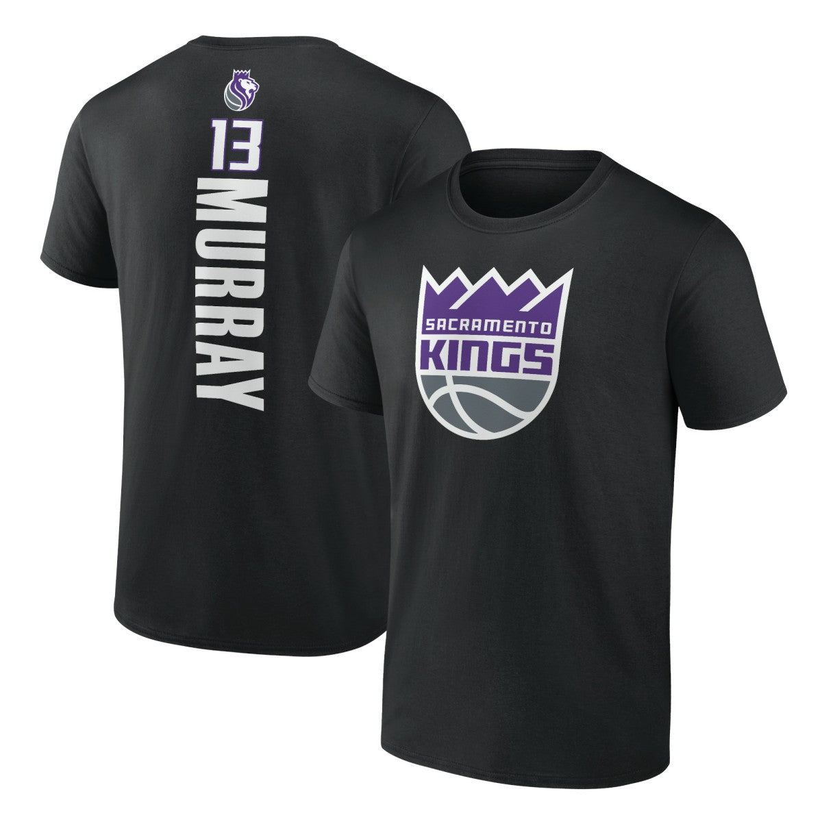 Keegan Murray Sacramento Kings Playmaker Team Name & Number T-Shirt Black