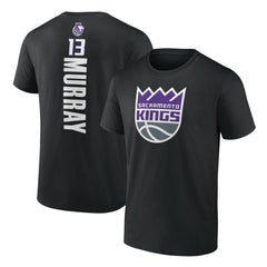 Keegan Murray Sacramento Kings Playmaker Team Name & Number T-Shirt Black