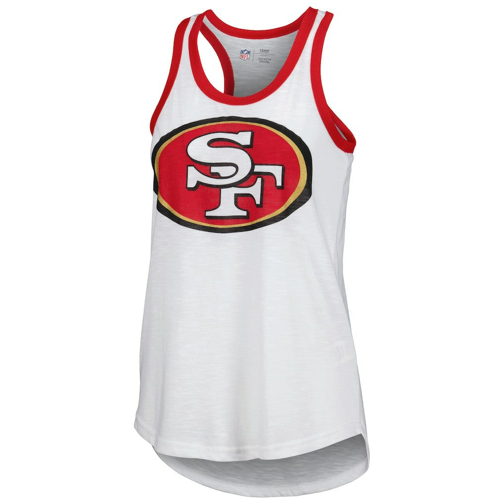 San Francisco 49ers G-III 4Her by Carl Banks Women's Tater Tank Top - White - NFL