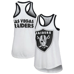 Las Vegas Raiders G-III 4Her by Carl Banks Women's Tater Tank Top - White - NFL