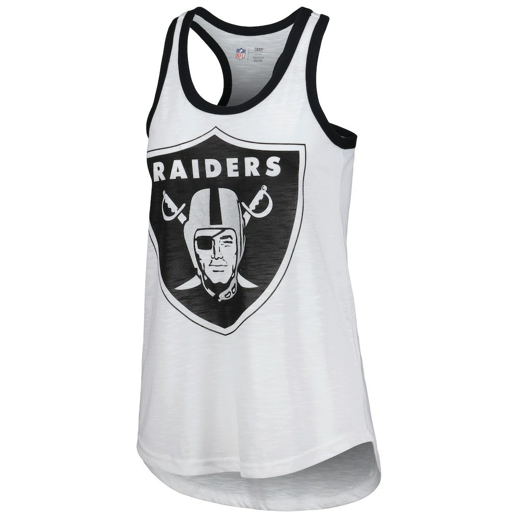 Las Vegas Raiders G-III 4Her by Carl Banks Women's Tater Tank Top - White - NFL