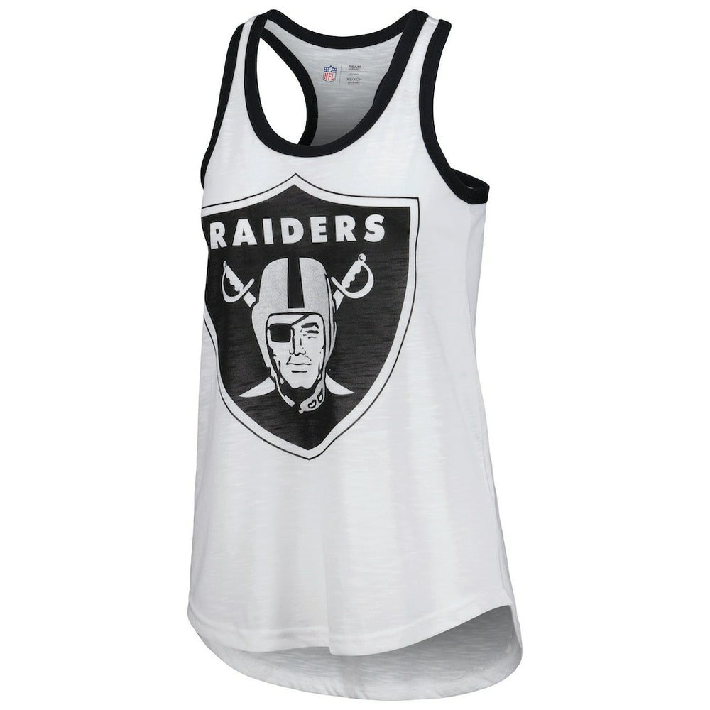 Las Vegas Raiders G-III 4Her by Carl Banks Women's Tater Tank Top - White - NFL