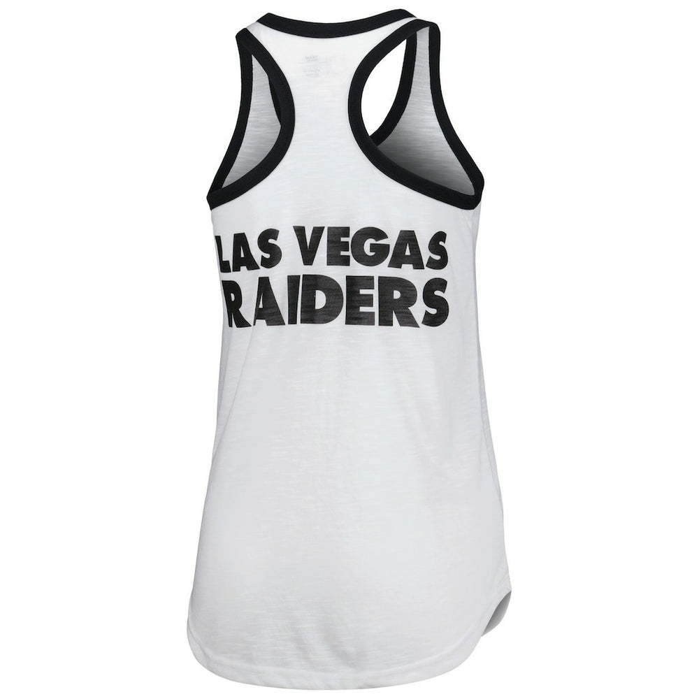 Las Vegas Raiders G-III 4Her by Carl Banks Women's Tater Tank Top - White - NFL