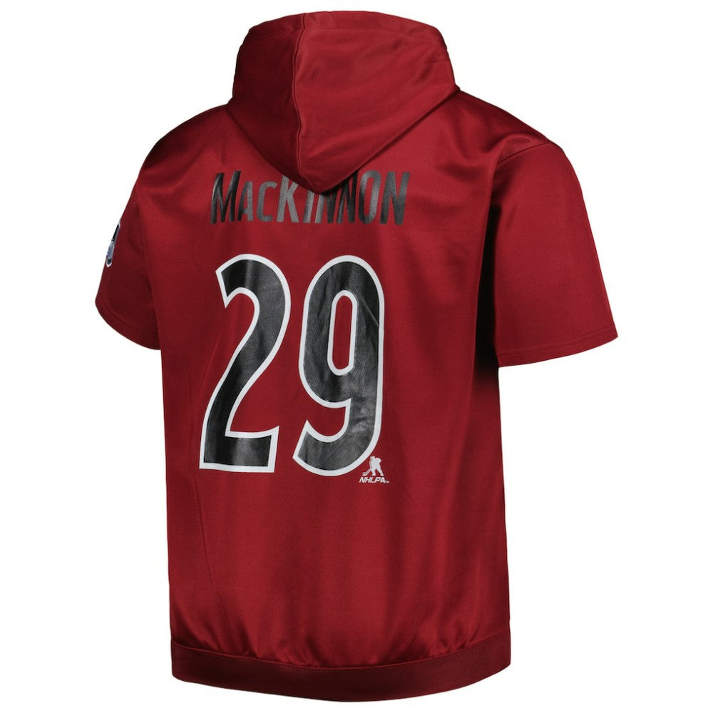 Nathan MacKinnon Colorado Avalanche Fanatics Big & Tall Name & Number Pullover Hoodie - Burgundy | Fanatics discount