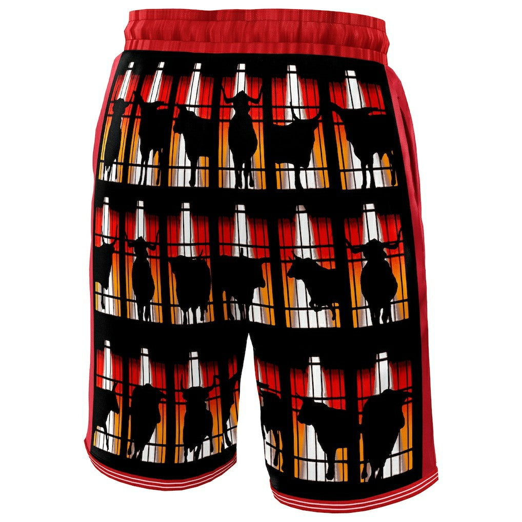 Fanatics Chicago Bulls NBA & KidSuper Studios Unisex Hometown Shorts Red