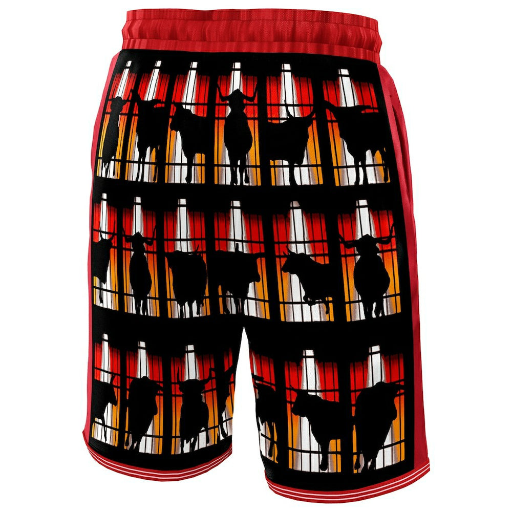 Fanatics Chicago Bulls NBA & KidSuper Studios Unisex Hometown Shorts Red