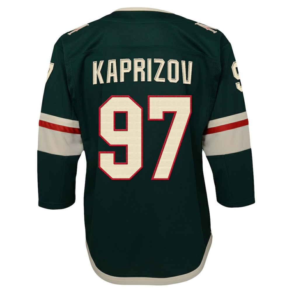 Kirill Kaprizov Minnesota Wild Youth Home Premier Player Jersey - Green | NHL near me
