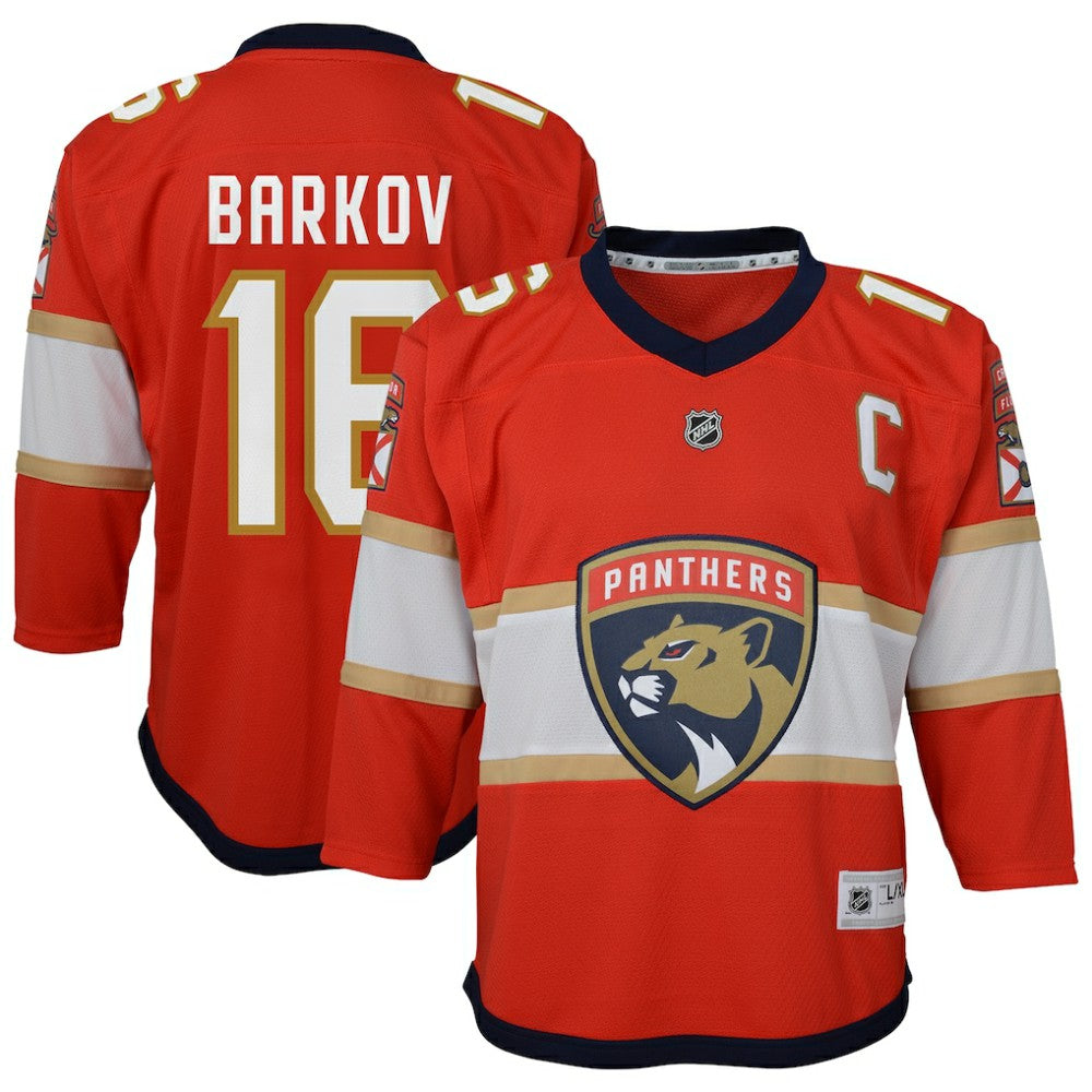 Aleksander Barkov Florida Panthers Youth Home Captain Replica Player Jersey - Red | NHL discount