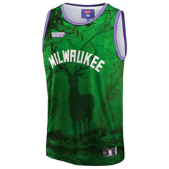 Fanatics Milwaukee Bucks NBA & KidSuper Studios Unisex Hometown Jersey Green