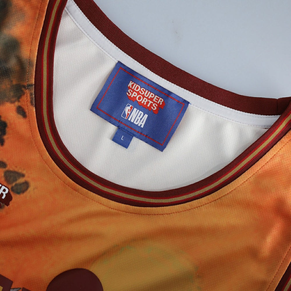 Fanatics Cleveland Cavaliers NBA & KidSuper Studios Unisex Hometown Jersey Gold