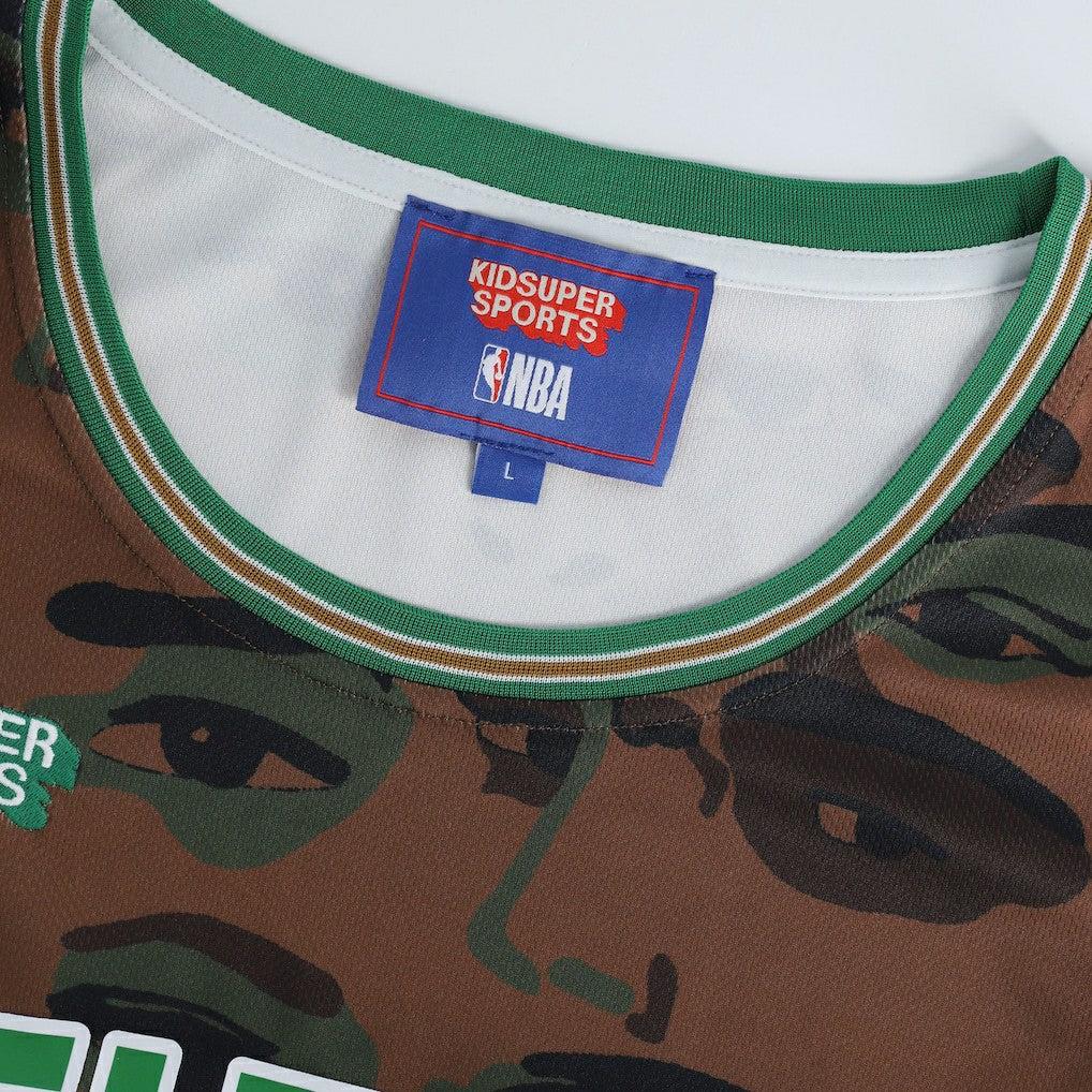 Fanatics Boston Celtics NBA & KidSuper Studios Unisex Hometown Jersey Brown