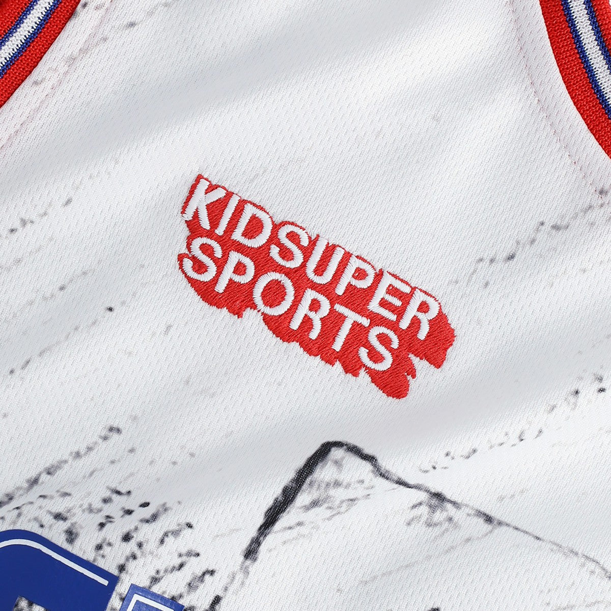 Fanatics LA Clippers NBA & KidSuper Studios Unisex Hometown Jersey Gray