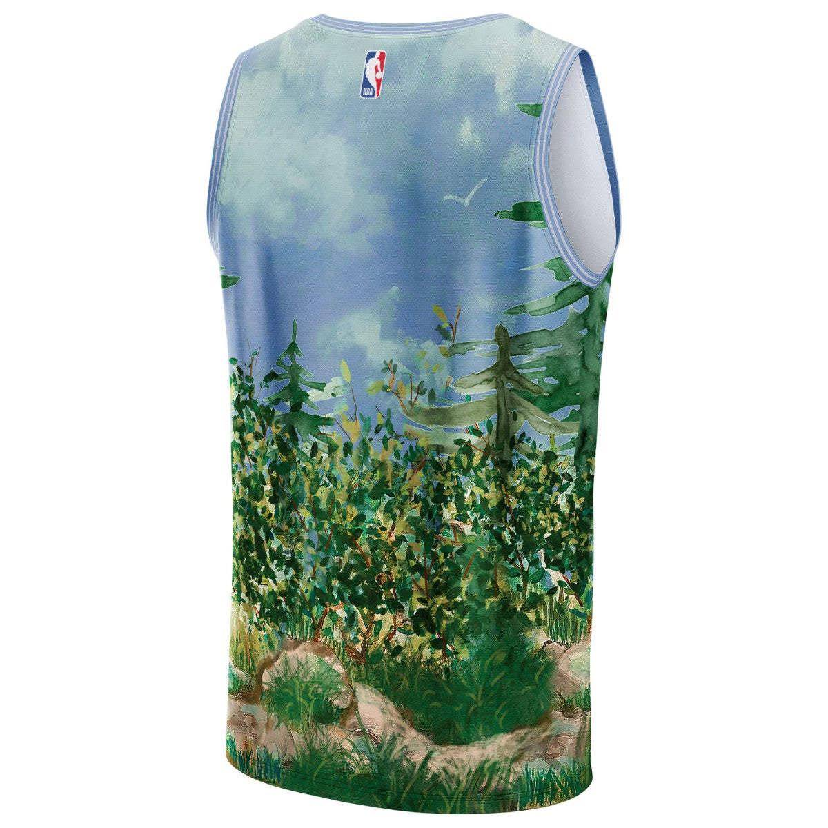 Fanatics Memphis Grizzlies NBA & KidSuper Studios Unisex Hometown Jersey Teal
