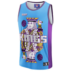 Fanatics Sacramento Kings NBA & KidSuper Studios Unisex Hometown Jersey Blue