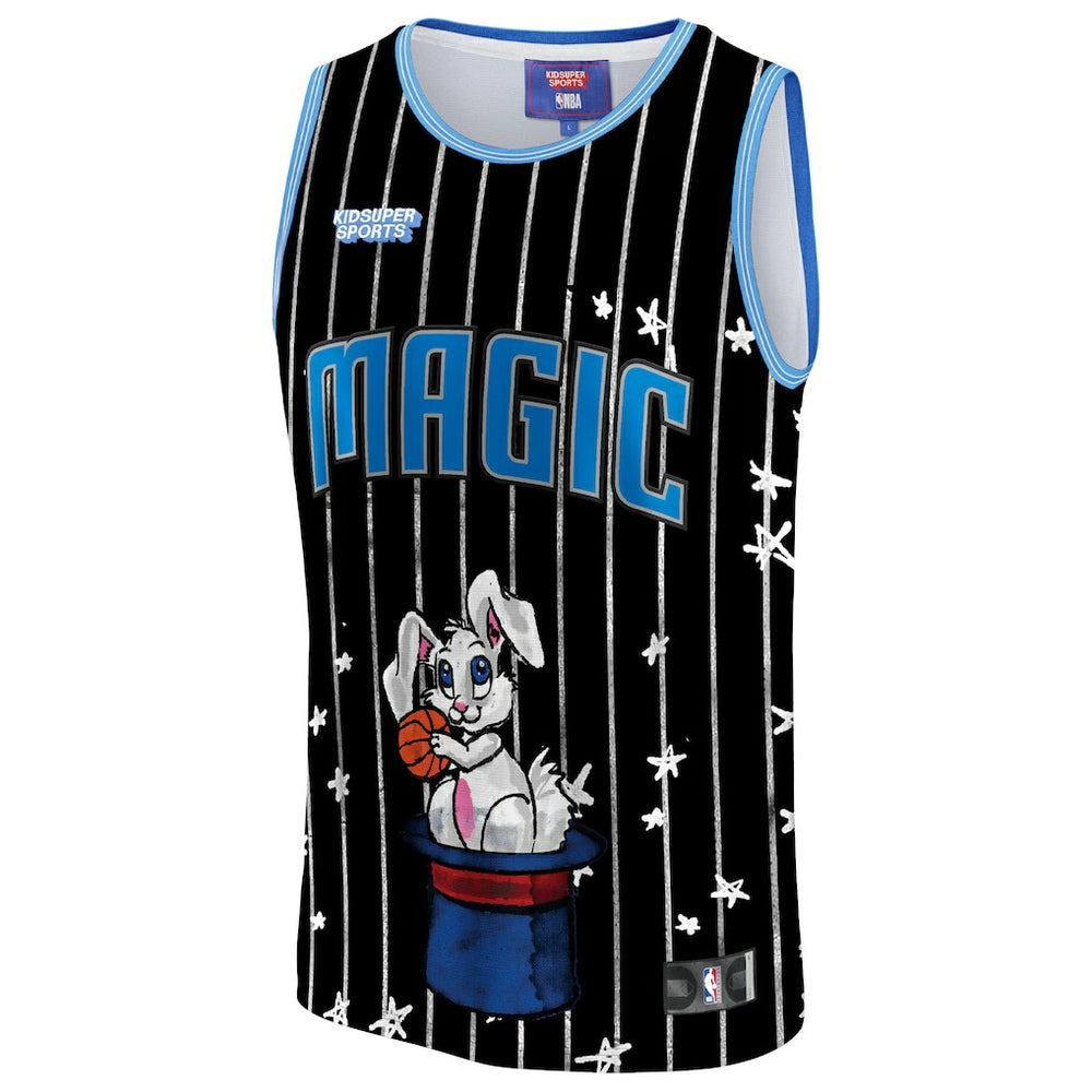 Fanatics Orlando Magic NBA & KidSuper Studios Unisex Hometown Jersey Black