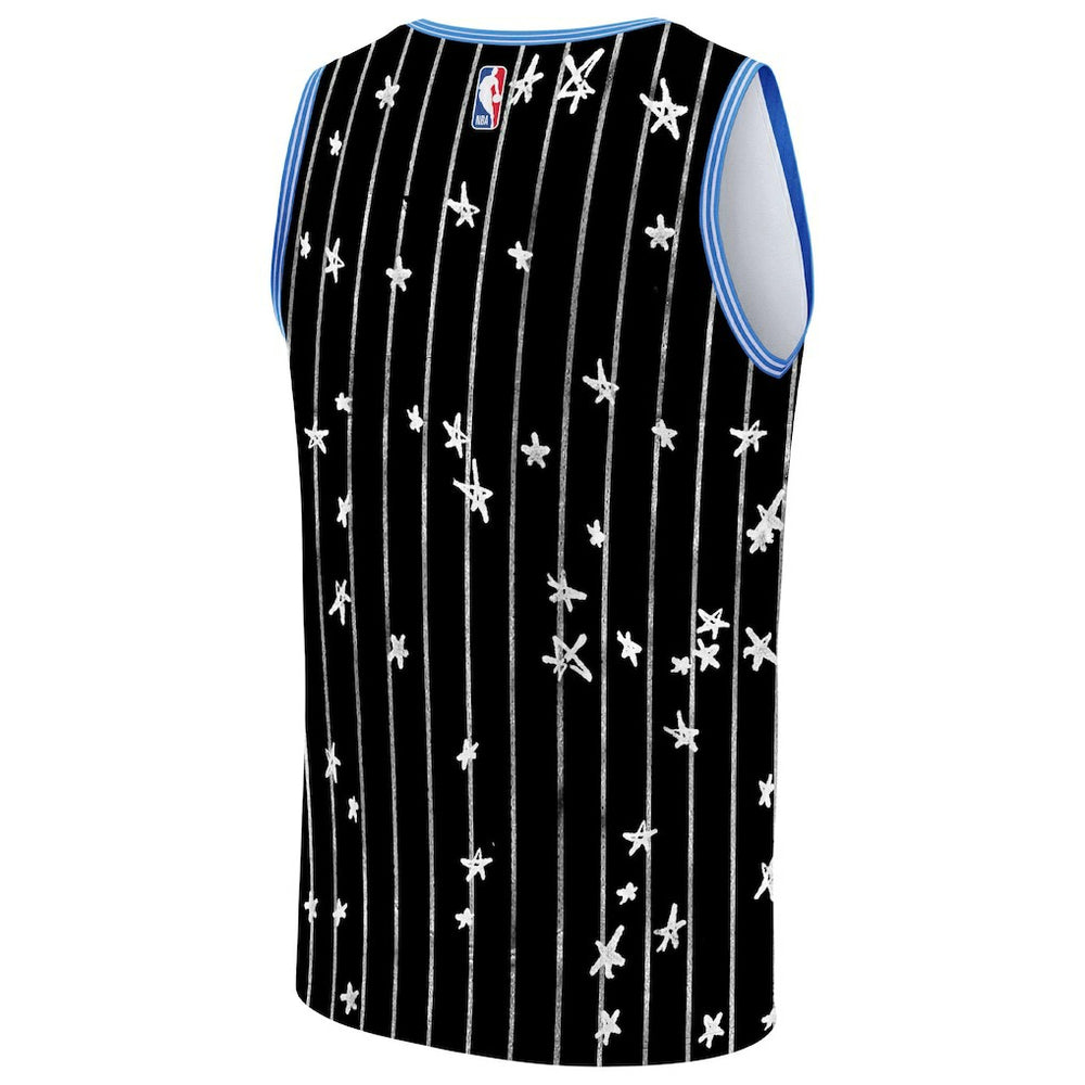Fanatics Orlando Magic NBA & KidSuper Studios Unisex Hometown Jersey Black